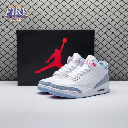 Jordan 3 Retro White Cobalt Bliss (GS) HQ0784-101 Unisex