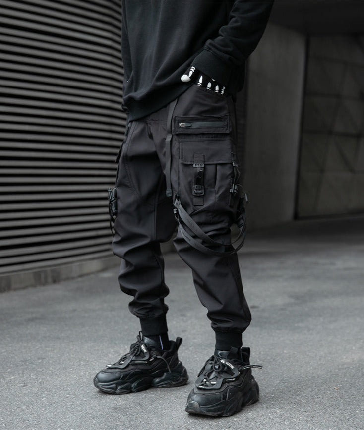 IBP171 Paratrooper Matte Black Joggers
