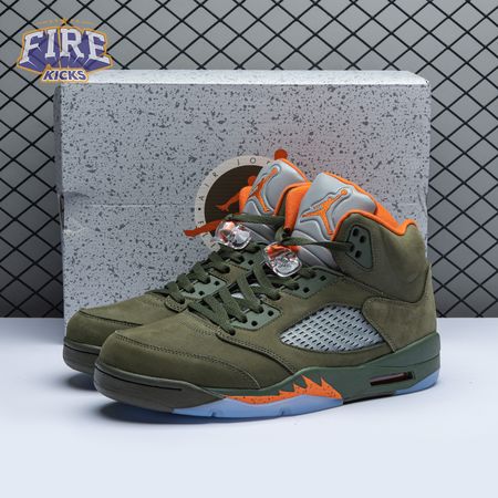 Air Jordan 5 Olive 2024 Men's