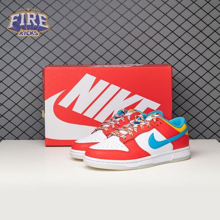 Nike Dunk Low QS LeBron James Fruity Pebbles DH8009-600 Unisex