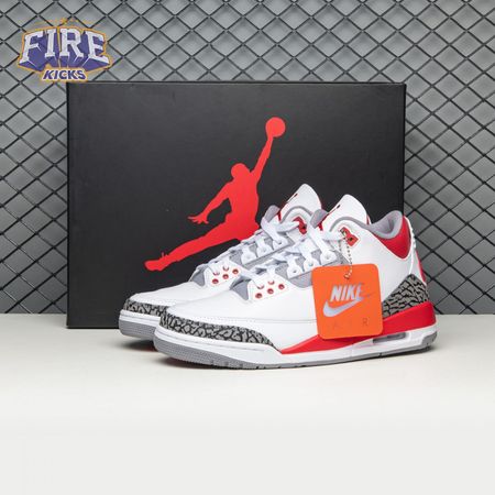 Air Jordan 3 Fire Red DN3707160 Men's
