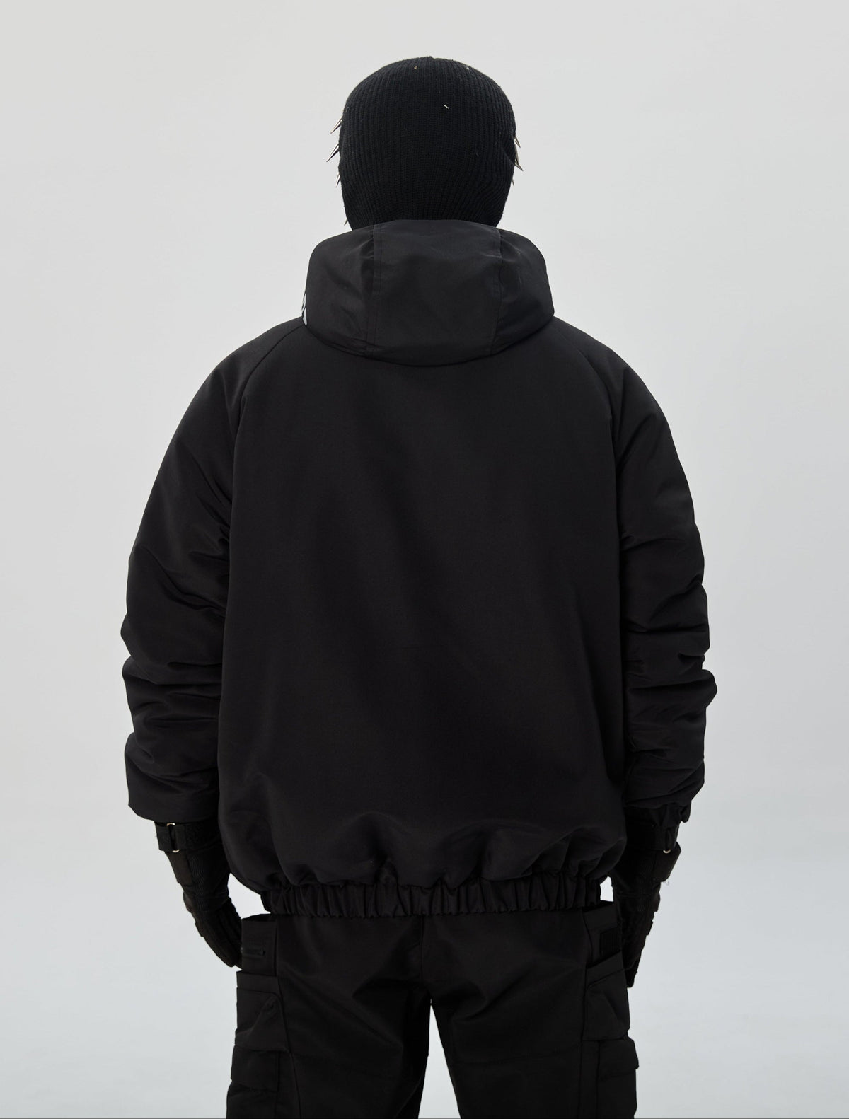 IB433 Black Winter Tokyo Parka Jacket