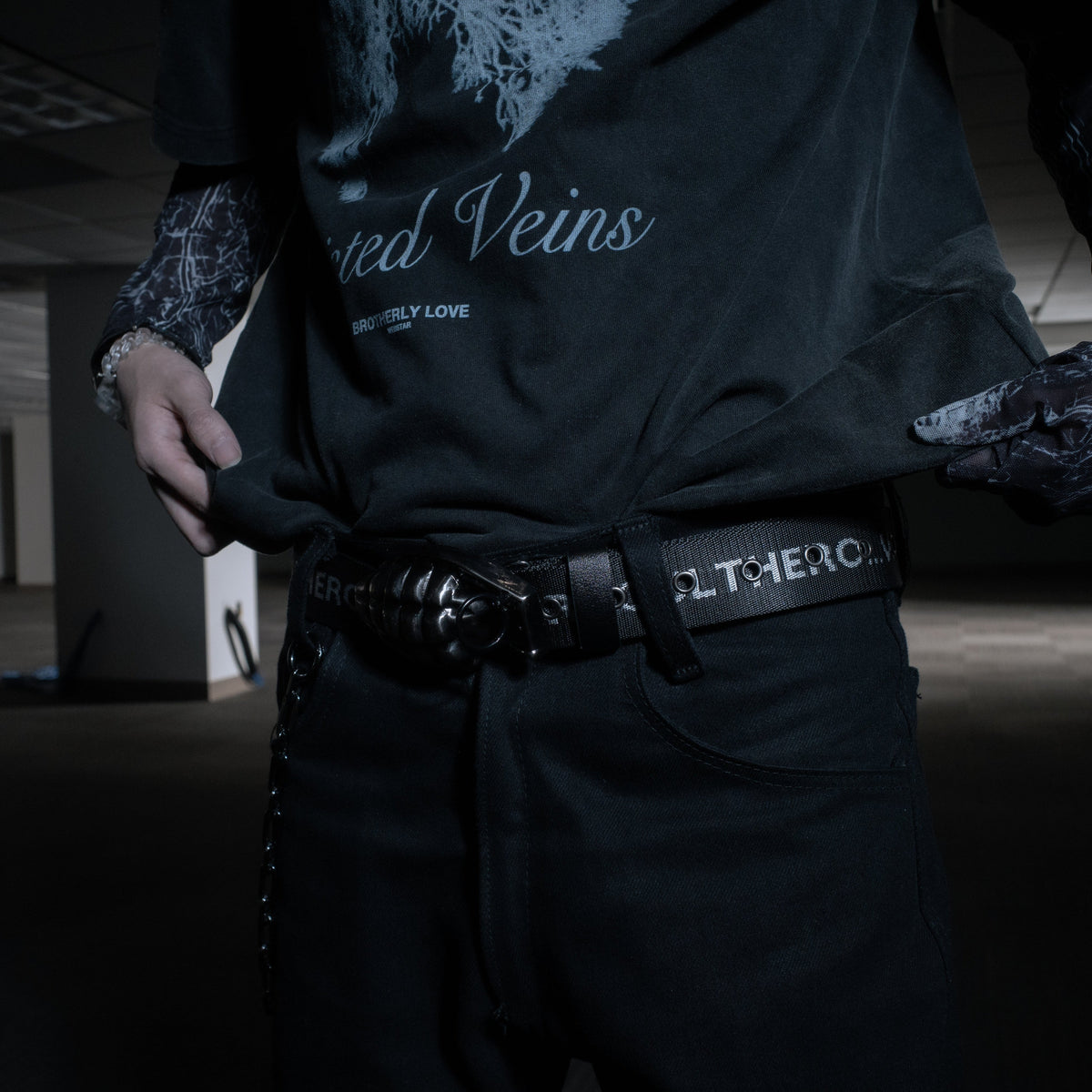 BL GRENADE CULTHERO SILVER BELT