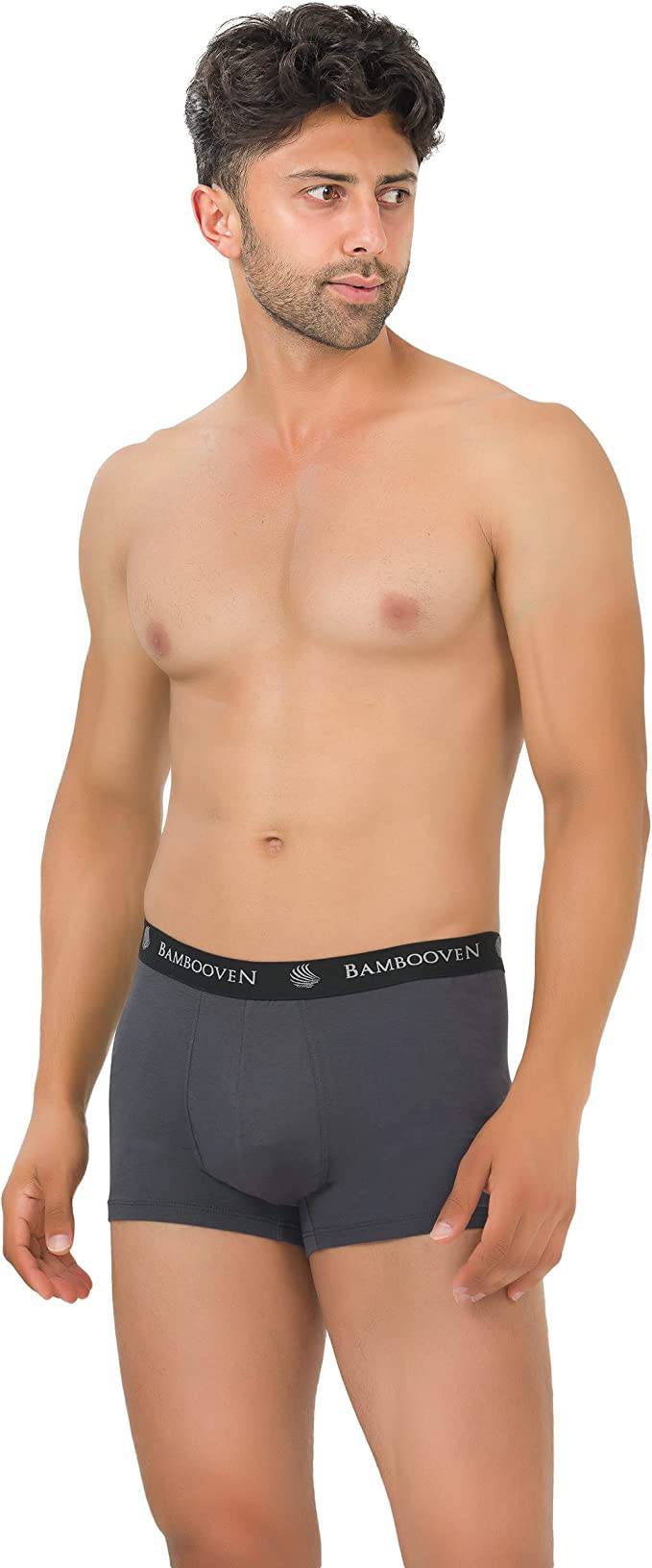 Men’s Bamboo Trunks with Pouch 4-Pack