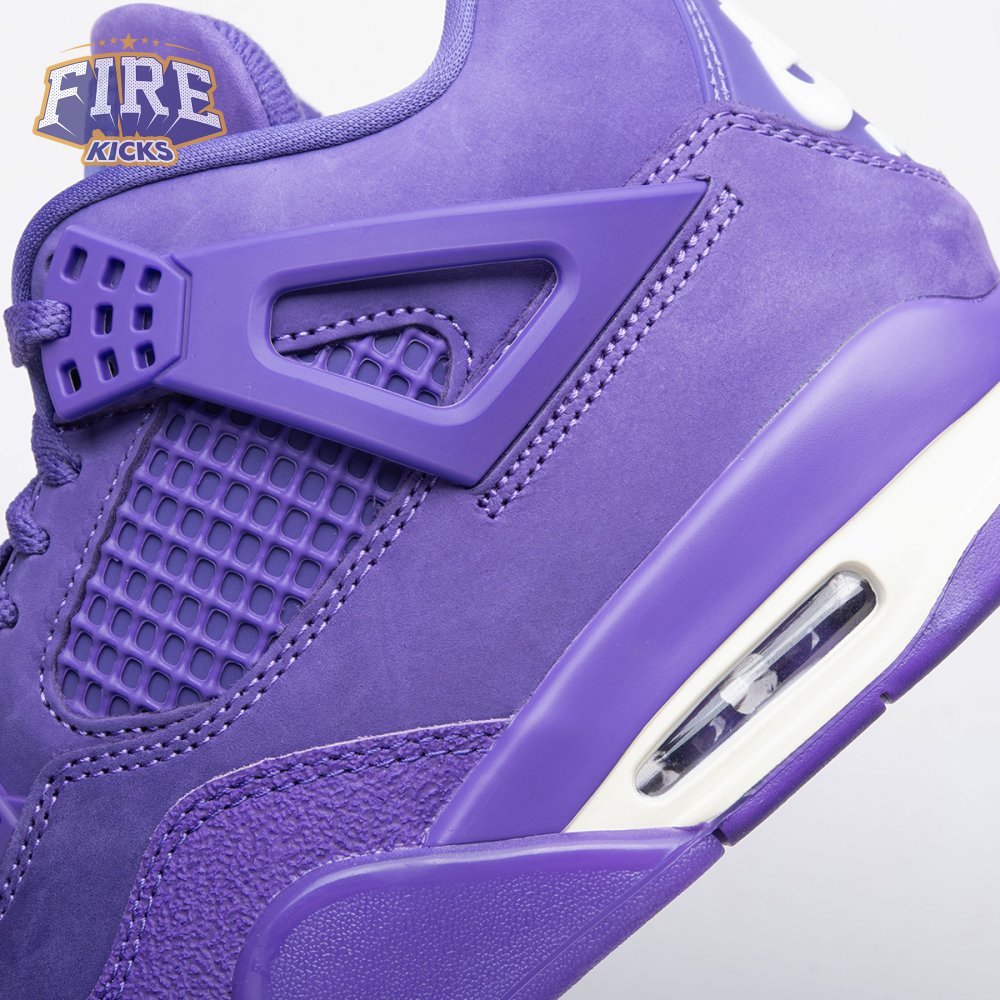 Jordan 4 x Nigel Sylvester Brick By Brick Purple HF4340-500 Unisex