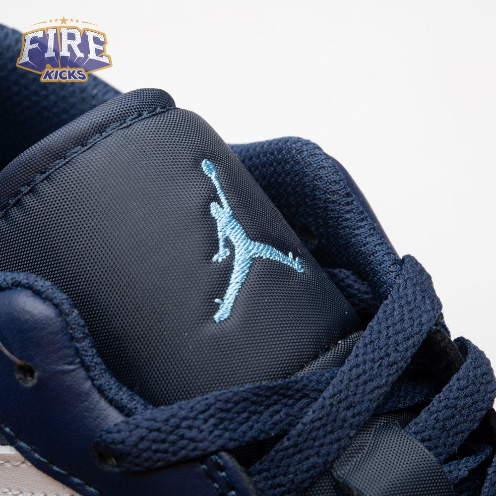 Jordan 1 Low Midnight Navy University Blue 553558-404 Unisex