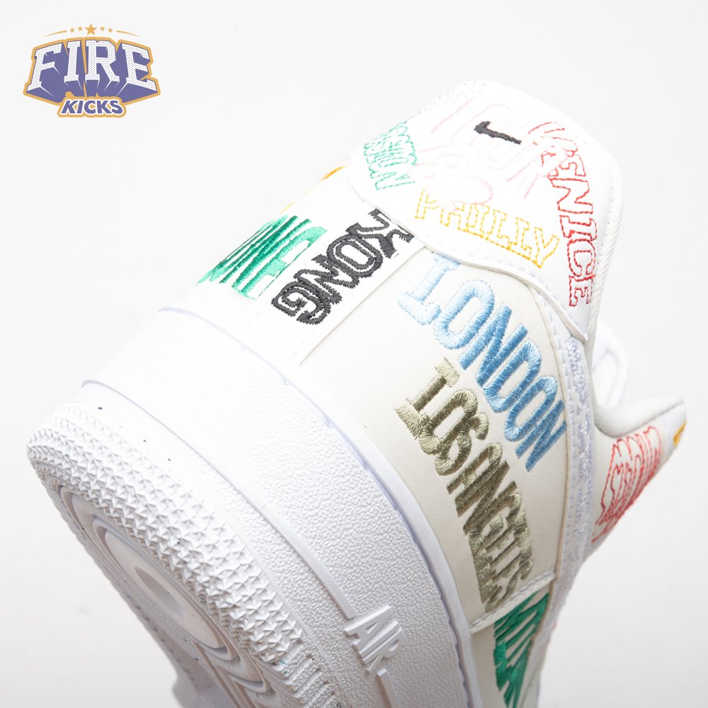 Nike Air Force 1 Low World Tour White II1549-100 Unisex