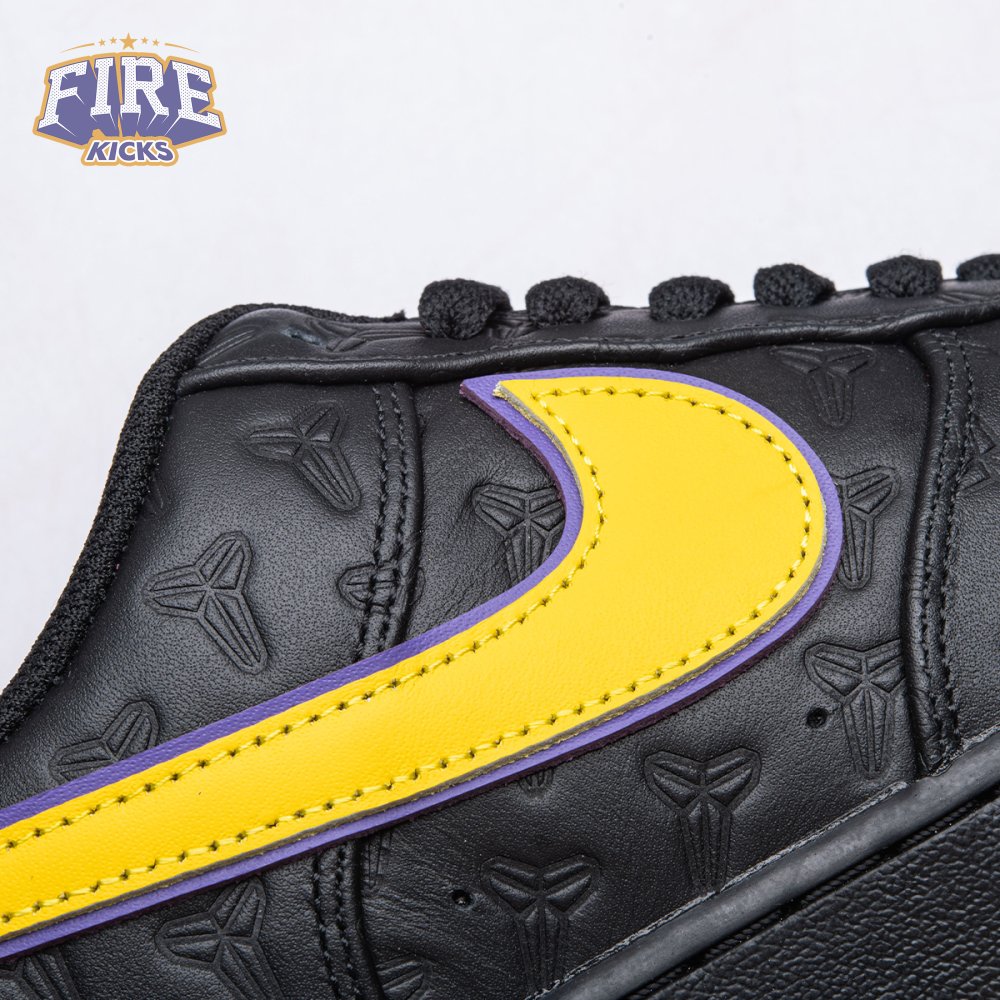 Nike Air Force 1 Low Kobe Bryant Lakers Away (Numbered Edition of 8000) HV5122-001 Unisex