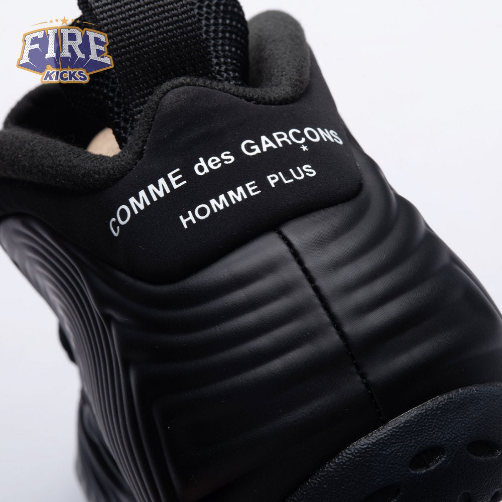 Nike Air Foamposite One Comme des Garcons Homme Plus Black DJ7952-001 Unisex