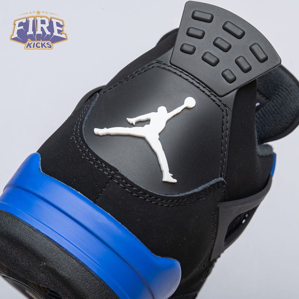 Jordan 4 Retro Black Blue Unisex