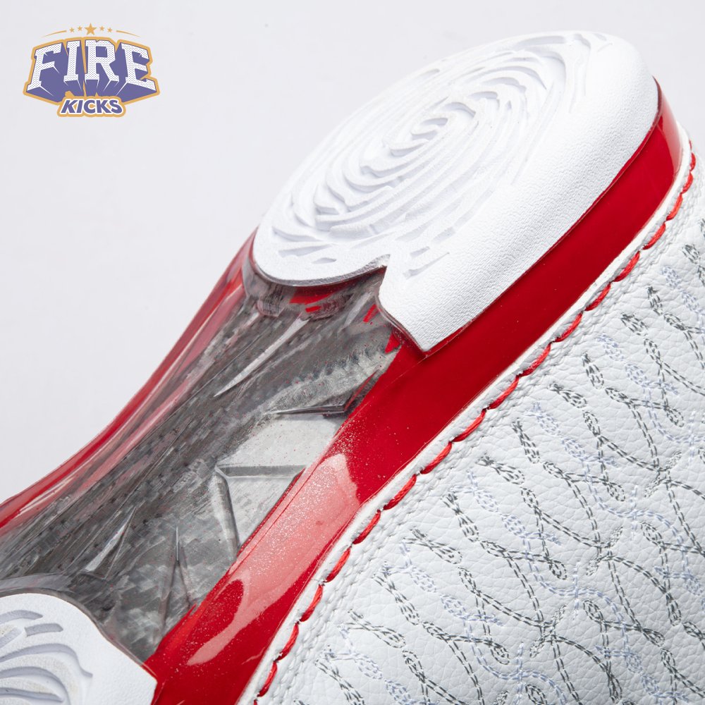 Jordan 23 White Varsity Red 318376-161 Men's