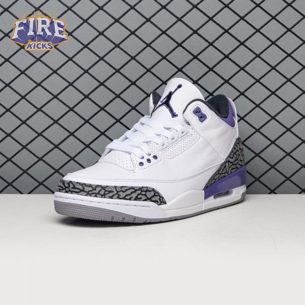 Air Jordan 3 Dark Iris CT8532-105 Men's