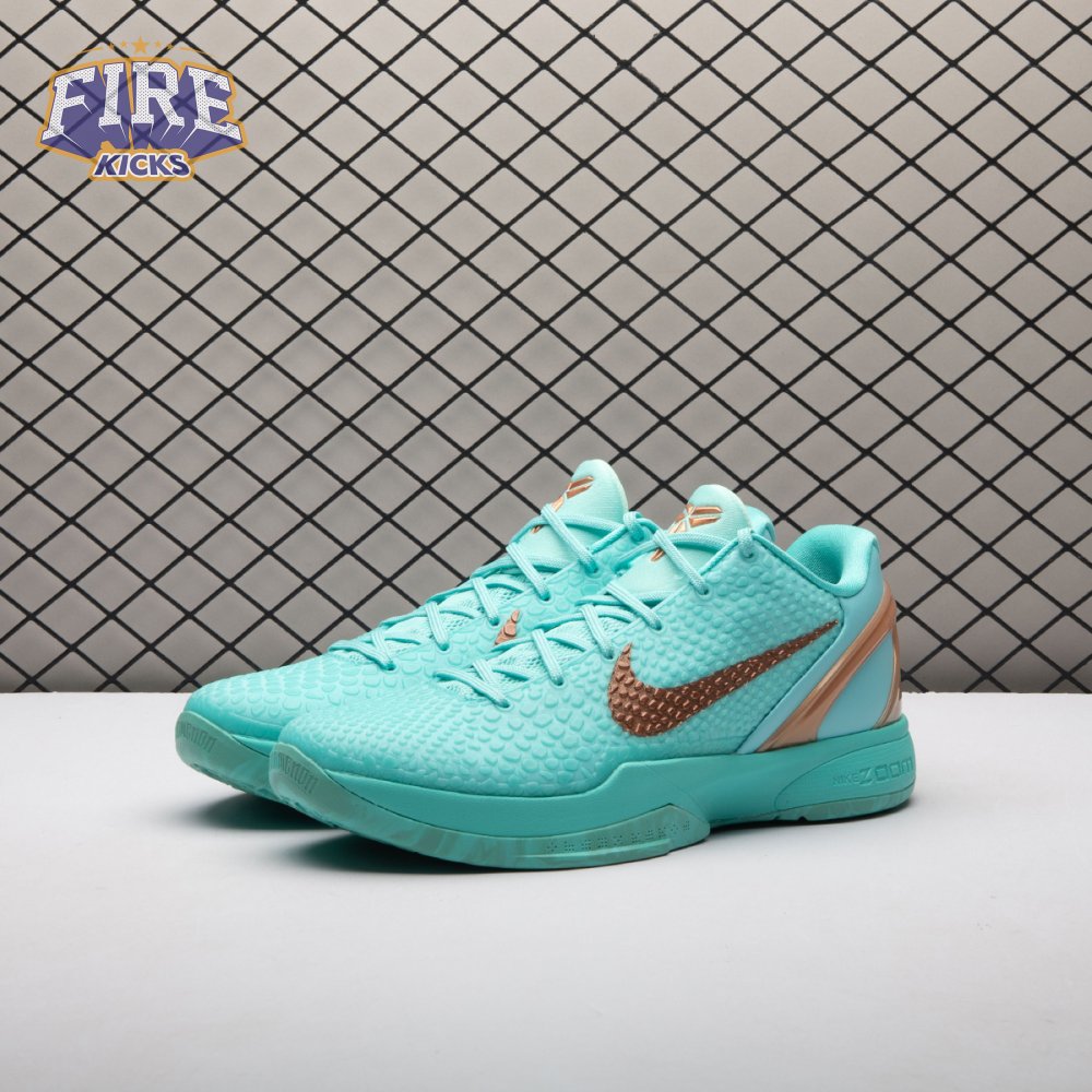 Jalen Brunson x Nike Kobe 6 Protro 'Statue of Liberty' IQ5774-300 Men's