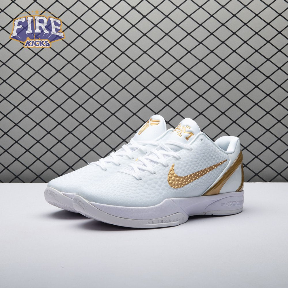 Nike Kobe 6 Protro White Gold CW2190-101 Men's