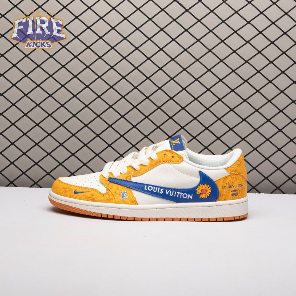 Travis Scott x VL x Jordan 1 Low DZ2688-001 Unisex