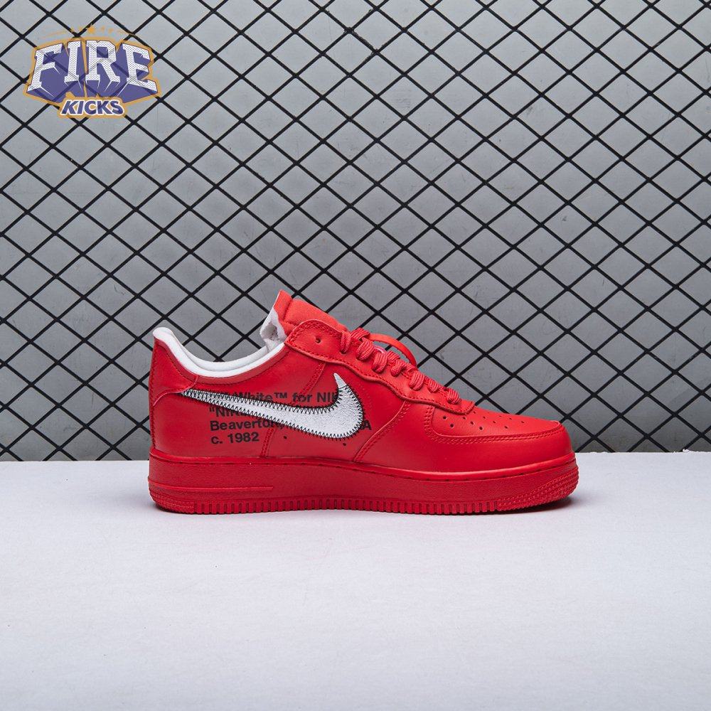 Nike Air Force 1 Low Off-White Red Unisex
