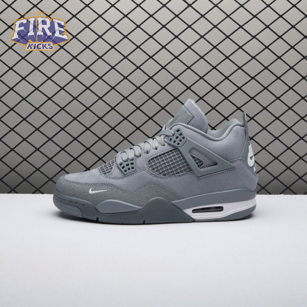 Nigel Sylvester x Air Jordan 4 OG Brick by Brick Grey HF4340-002 Unisex