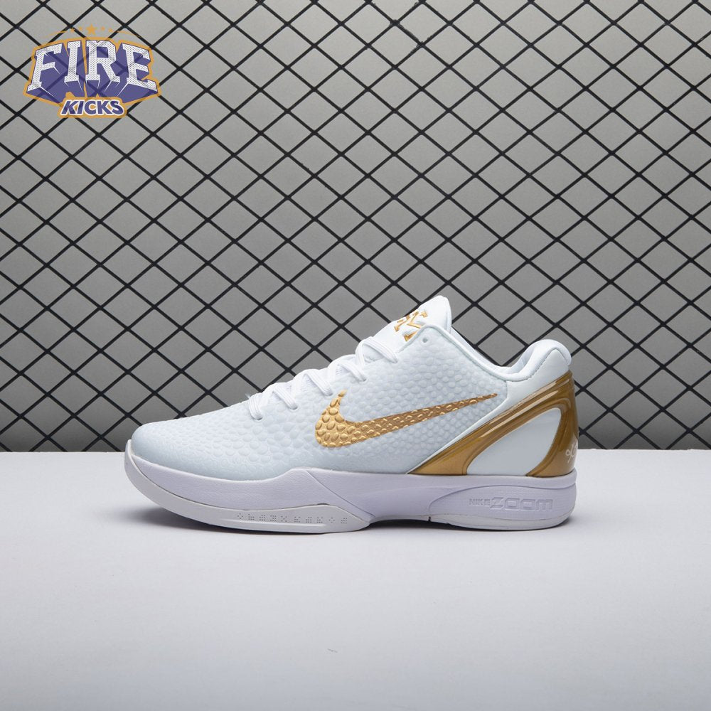 Nike Kobe 6 Protro White Gold CW2190-101 Men's