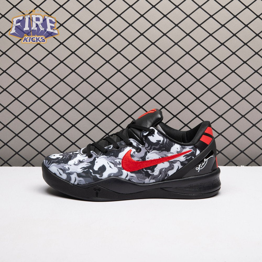 Nike Zoom Kobe 8 Protro Black White Eight Horses Men's