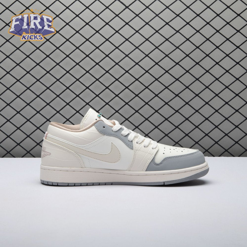 Jordan 1 Low Sail Soft Pearl IH7323-100 Unisex
