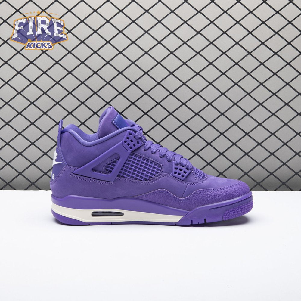Jordan 4 x Nigel Sylvester Brick By Brick Purple HF4340-500 Unisex