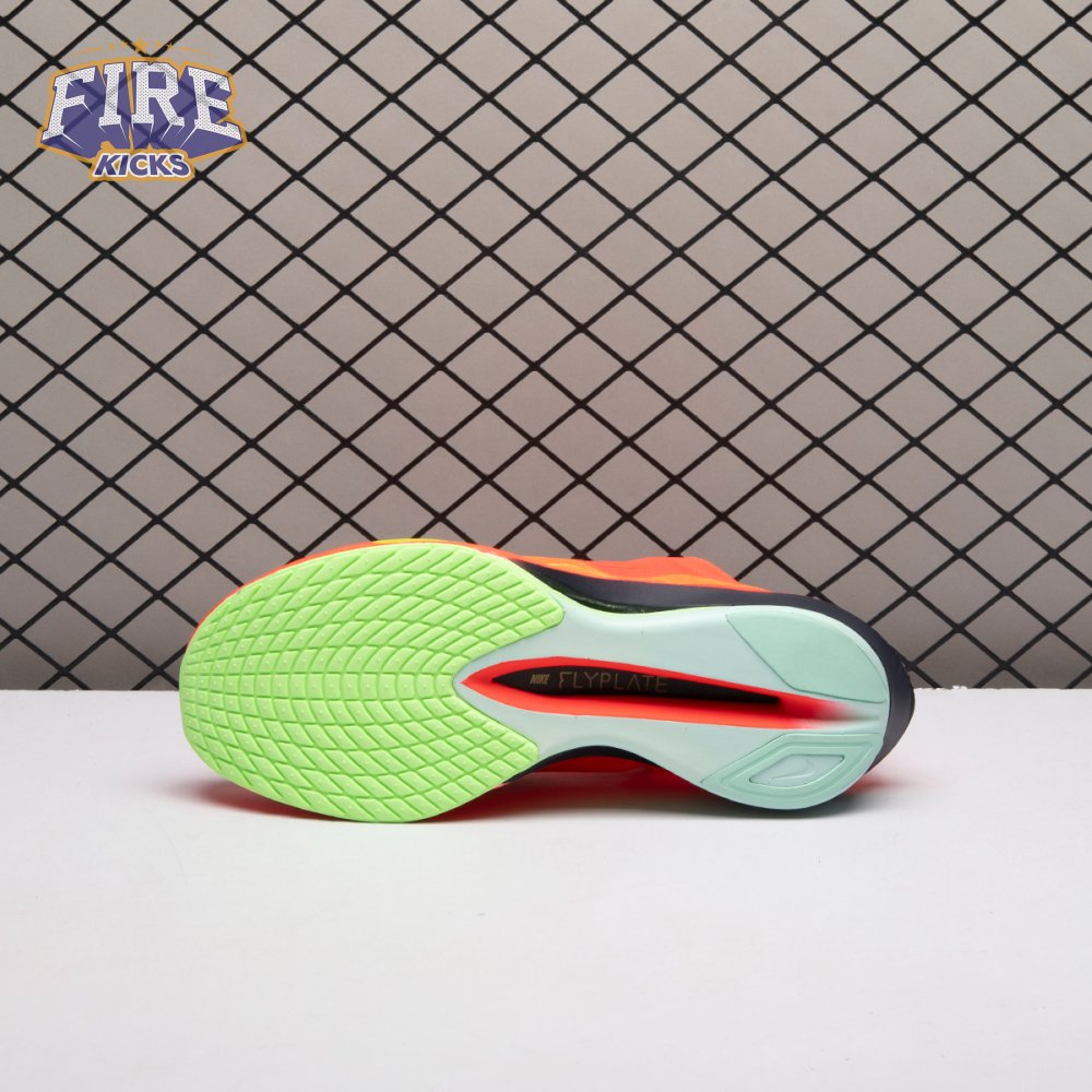 Nike ZoomX Vaporfly Next% 4 Bright Crimson Mint Foam Cave Purple Lime Blast HF6414-600 Men's