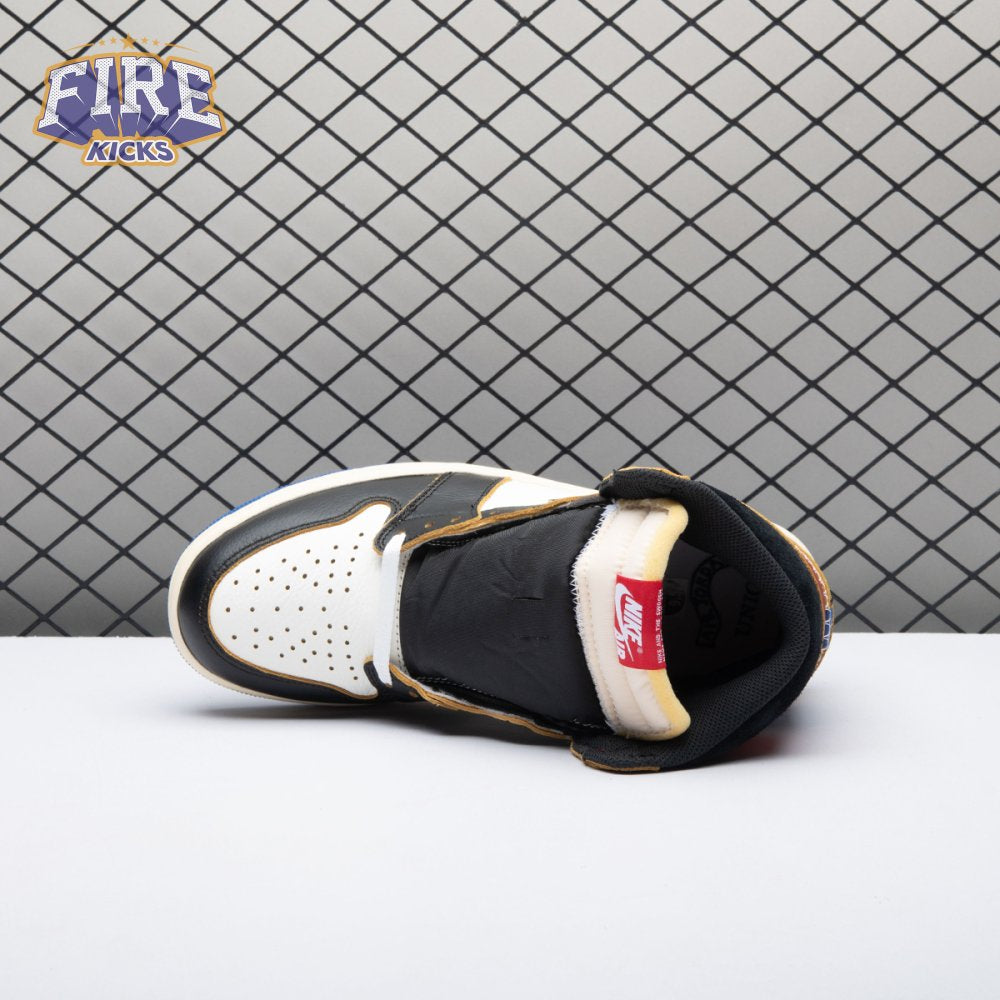 Jordan 1 Retro High OG SP Fragment x Union LA Varsity Red Sport Royal IO7847-002 Unisex