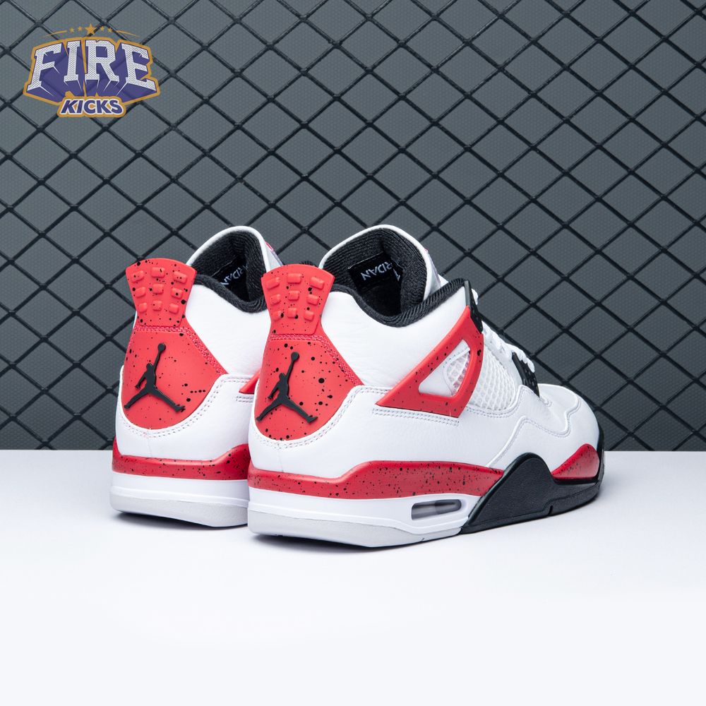Air Jordan 4 Red Cement DH6927-161 Unisex