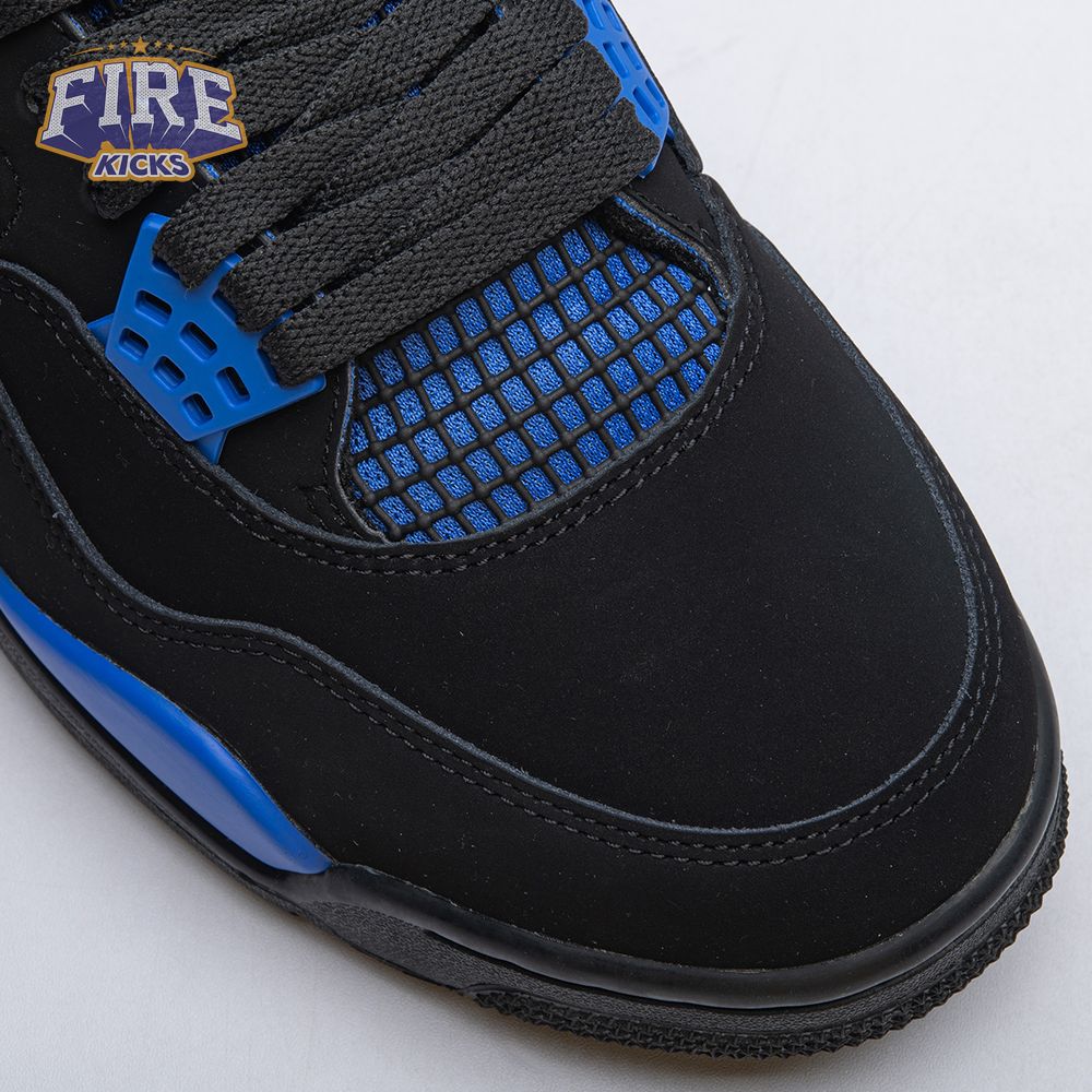 Jordan 4 Retro Black Blue Unisex