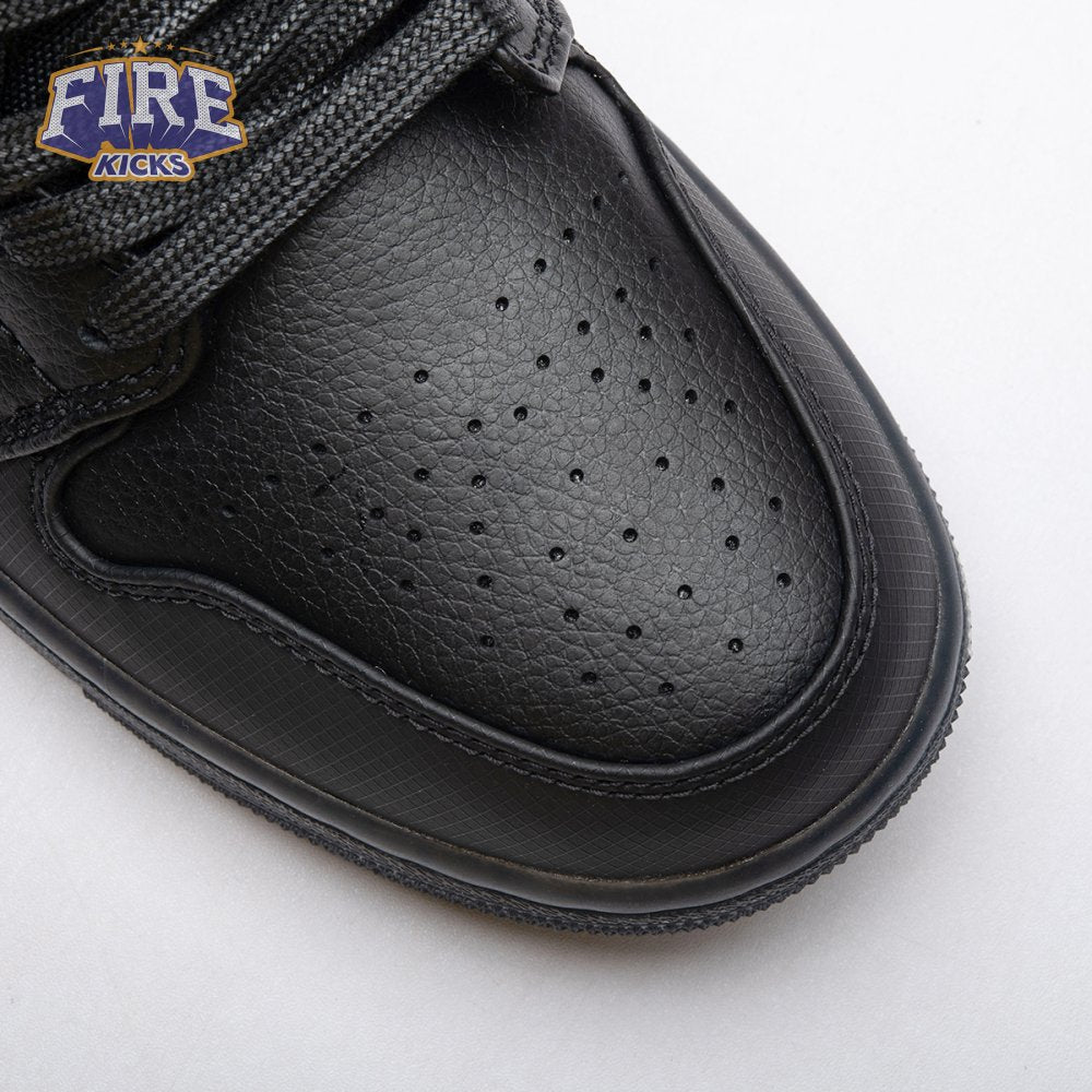 Jordan 1 Low Black White Dark Smoke Grey Unisex