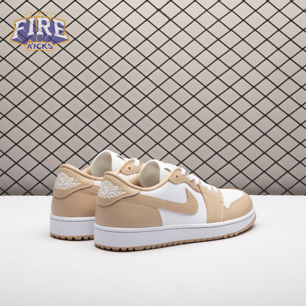 Jordan 1 Low Golf White Linen DD9315-117 Unisex