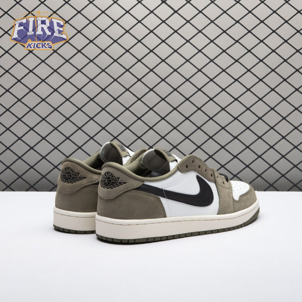 Jordan 1 Retro Low OG Medium Olive HQ6998-200 Unisex