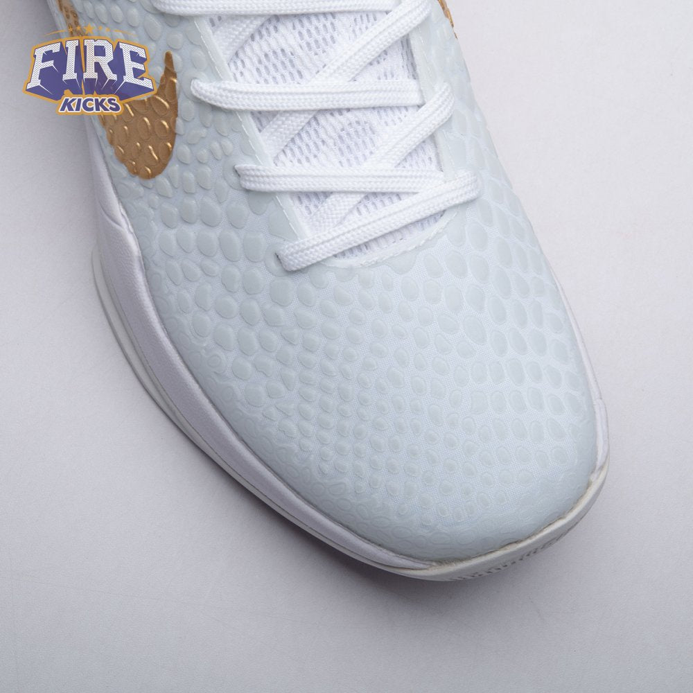 Nike Kobe 6 Protro White Gold CW2190-101 Men's