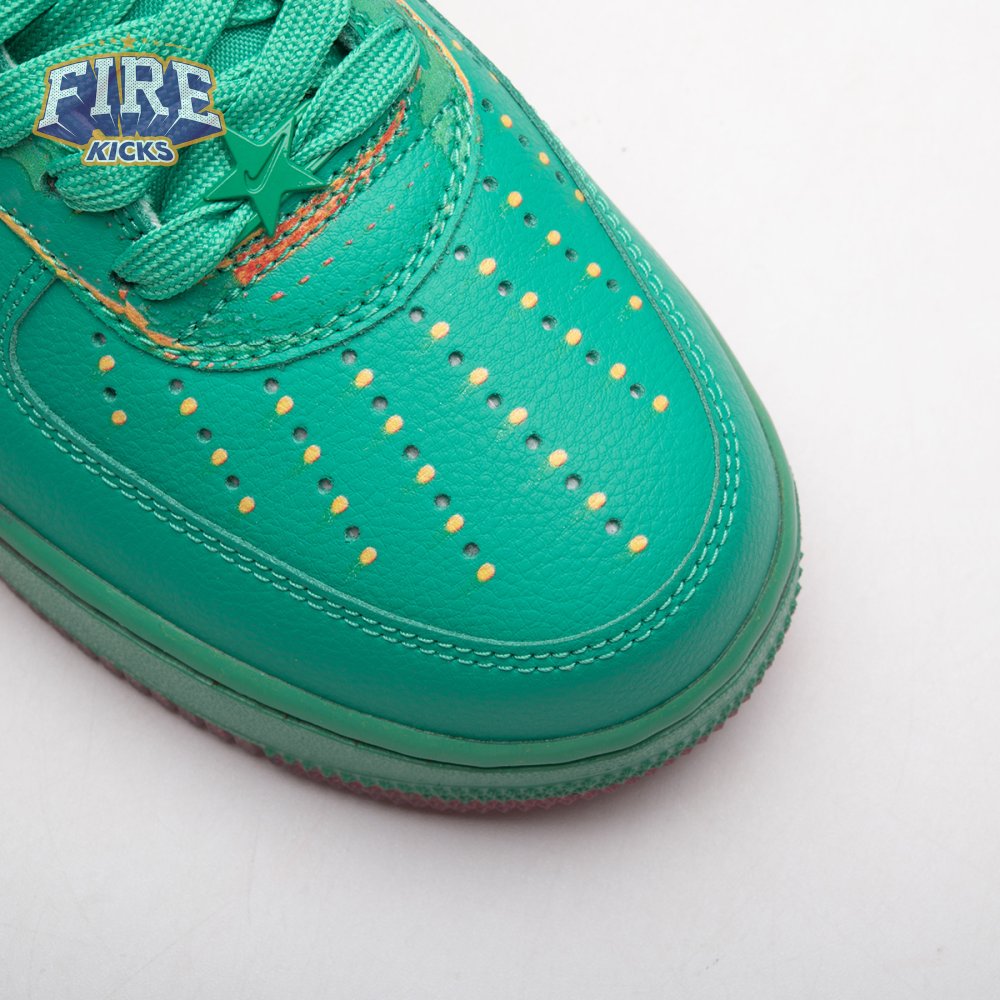 Nike Air Force 1 Low '07 Stadium Green Crimson IB6834-300 Unisex