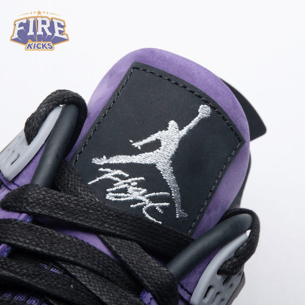 Air jordan 4 x Travis Scott Purple Unisex