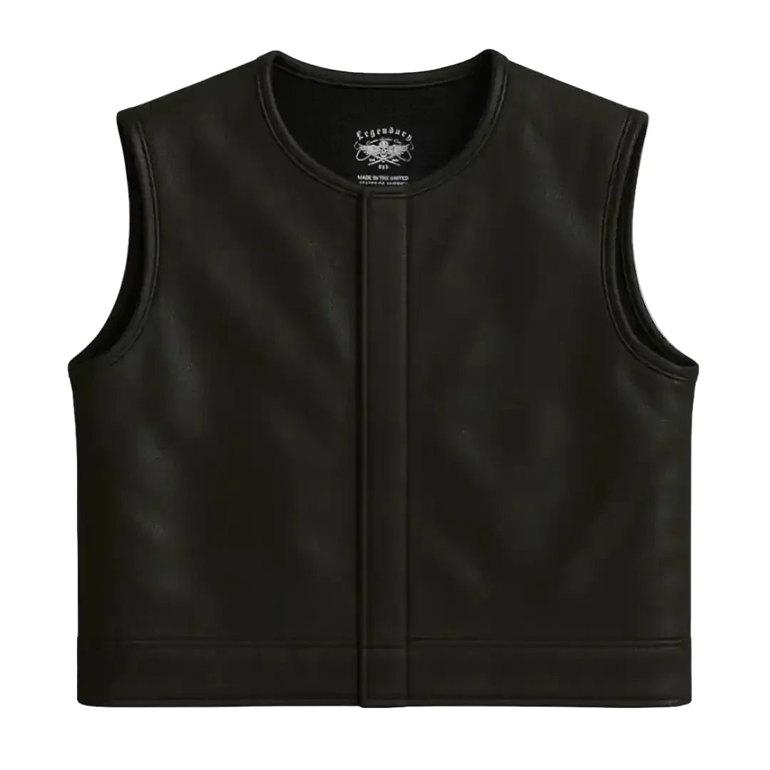 Legendary LowLife NOP Black Leather Club Vest