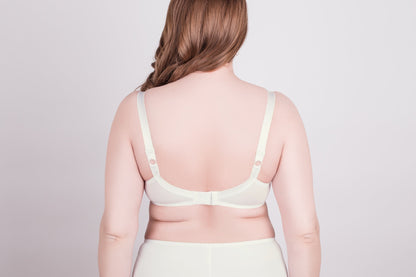 Bra Milavitsa 112830 - Elastic Lace, Underwired with Triple Segment Cups
