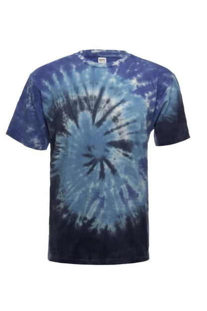 Midnight Ocean Spiral Tie ﻿Dye