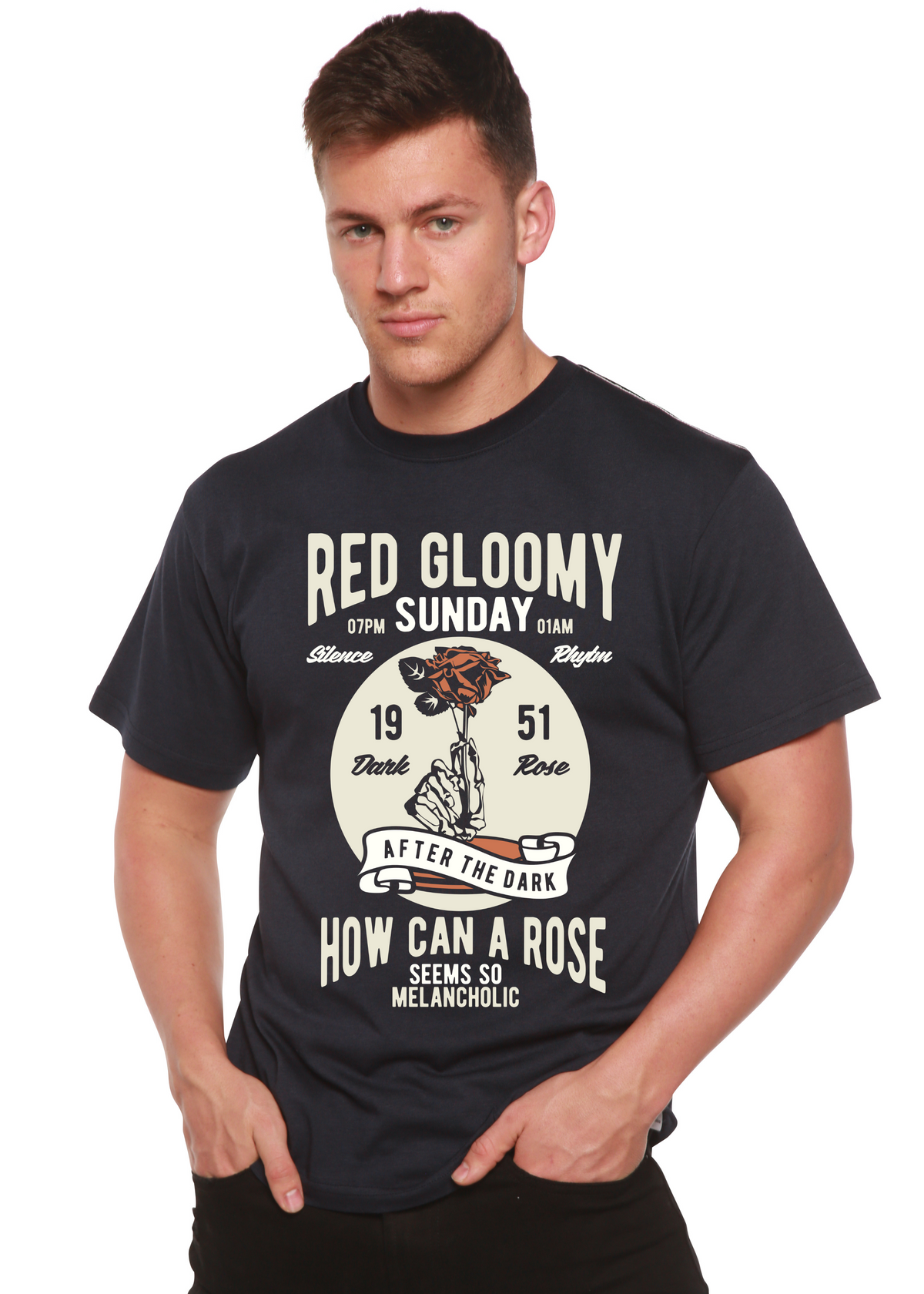 Red Gloomy Spun Bamboo® Men&