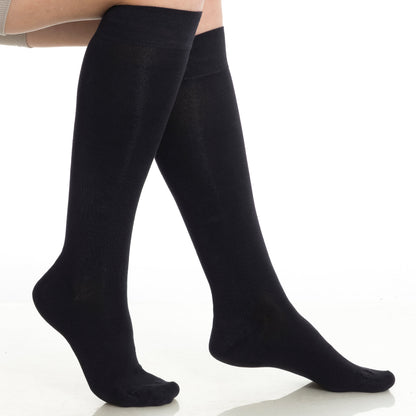 Women’s Bamboo Knee-High Socks 4-Pack – Soft &amp; Breathable