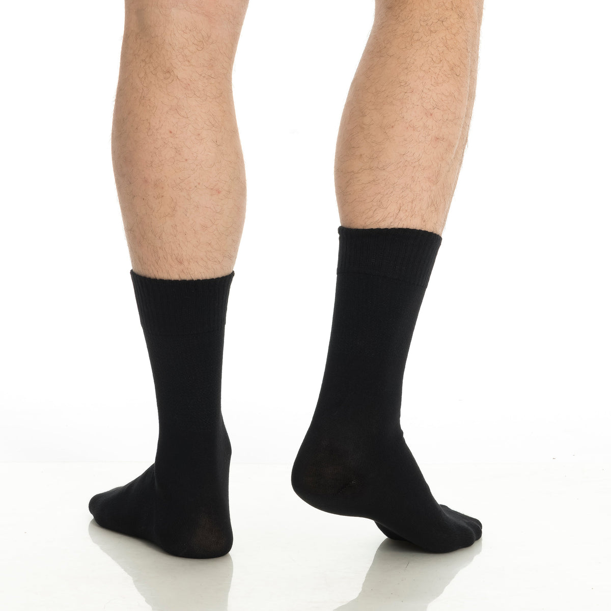 Men’s &amp; Women’s Bamboo Diabetic Crew Socks 4-Pack