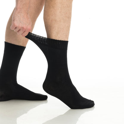 Men’s &amp; Women’s Bamboo Diabetic Crew Socks 4-Pack