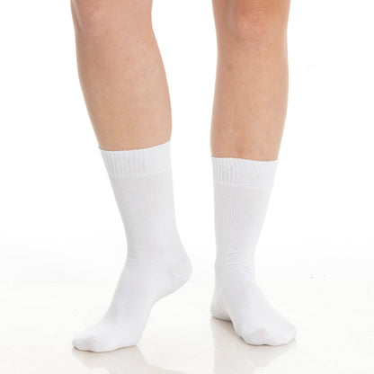 Men’s &amp; Women’s Bamboo Diabetic Crew Socks 4-Pack