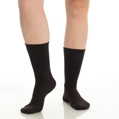 Men’s &amp; Women’s Bamboo Diabetic Crew Socks 4-Pack