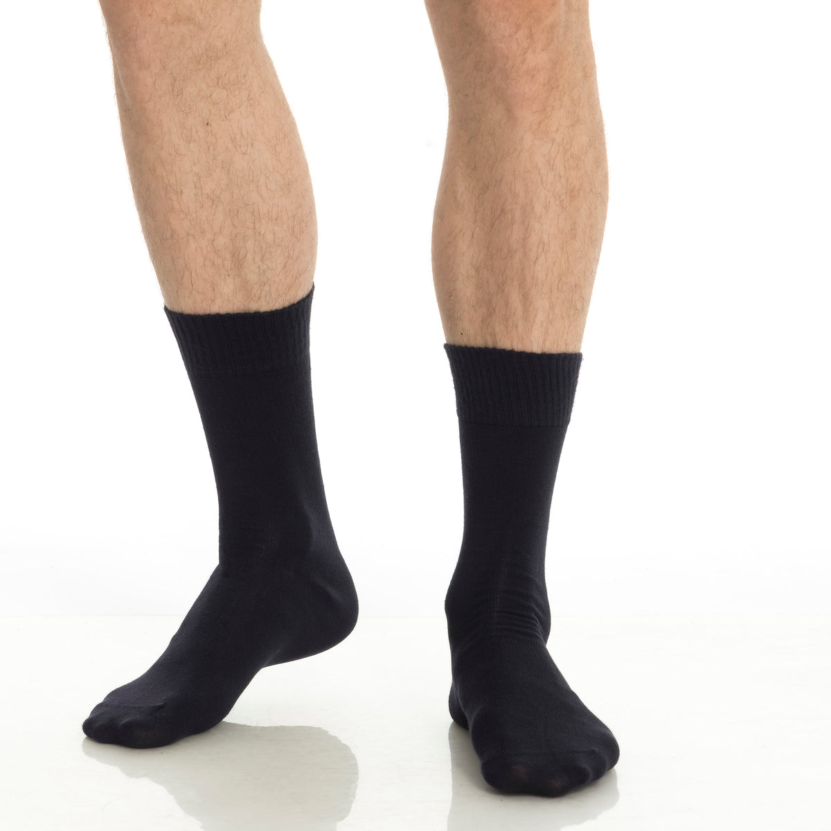 Men’s &amp; Women’s Bamboo Diabetic Crew Socks 4-Pack