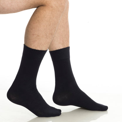 Men’s &amp; Women’s Bamboo Diabetic Crew Socks 4-Pack