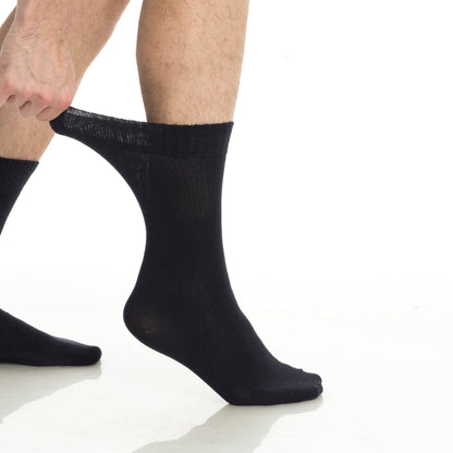 Men’s &amp; Women’s Bamboo Diabetic Crew Socks 4-Pack