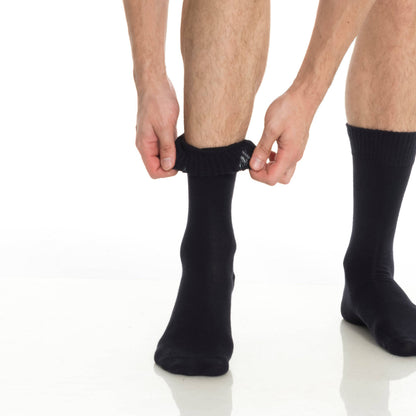 Men’s &amp; Women’s Bamboo Diabetic Crew Socks 4-Pack
