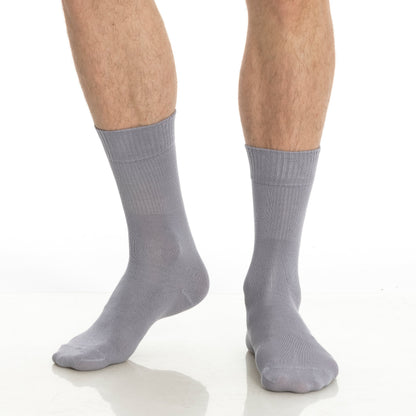 Men’s &amp; Women’s Bamboo Diabetic Crew Socks 4-Pack