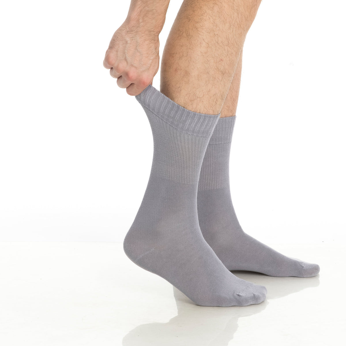Men’s &amp; Women’s Bamboo Diabetic Crew Socks 4-Pack